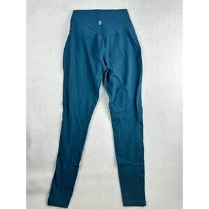 BuffBunny Leggings Small Teal High Rise Workout Gym Activewear